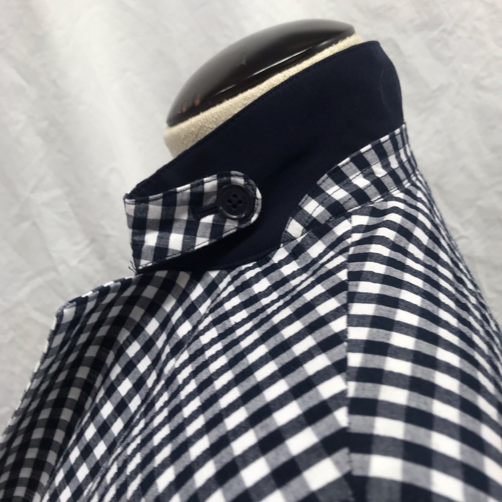 Tommy Hilfiger Gingham-Print Open Jacket - Picture 6 of 12